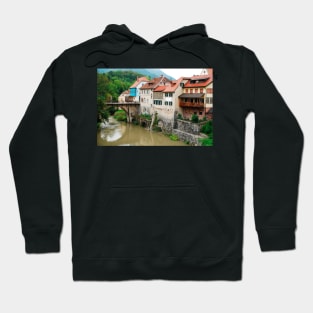 Capuchin's Bridge in Skofja Loka Hoodie